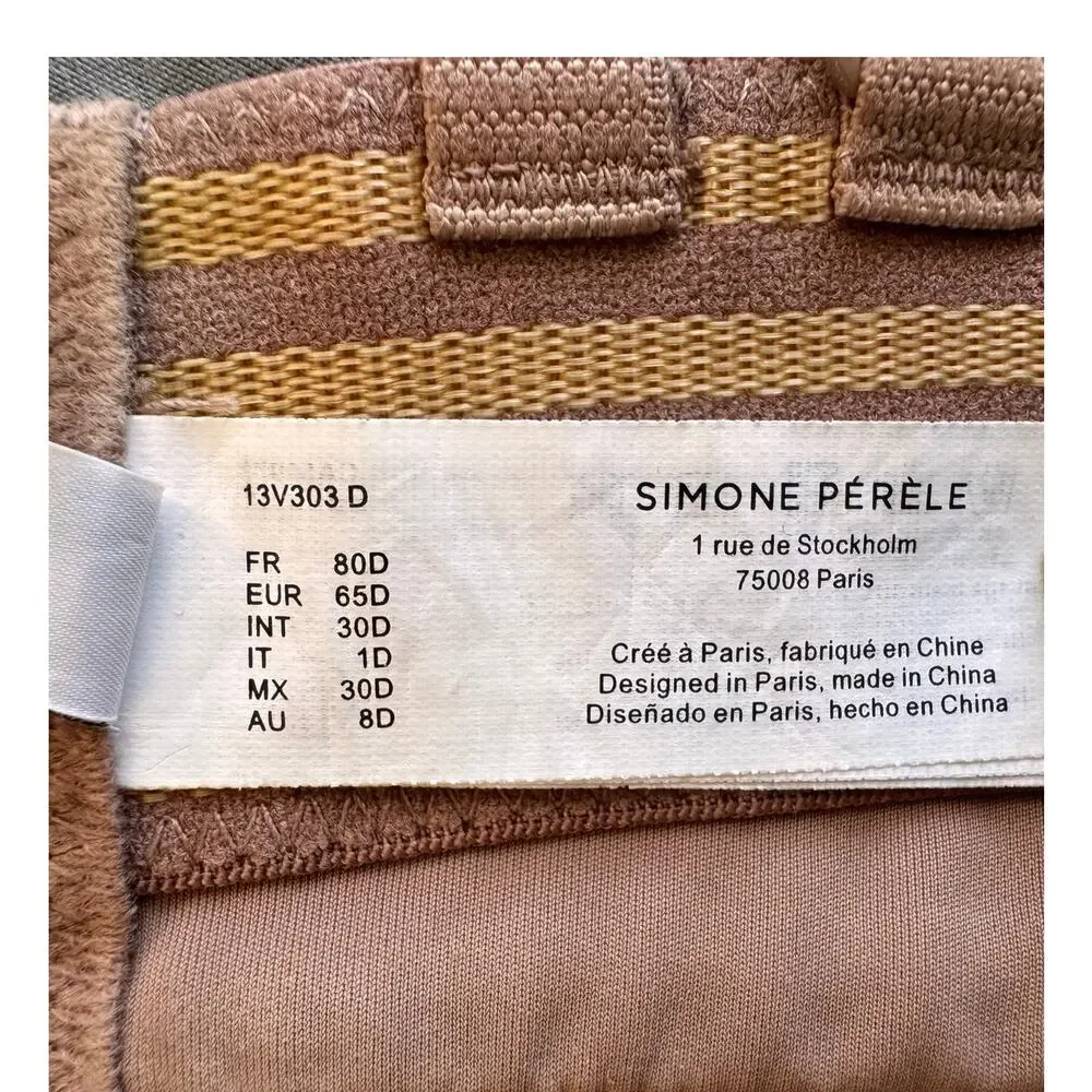 NEW MACY’S SIMONE PERELE Strapless Bra Size 30D